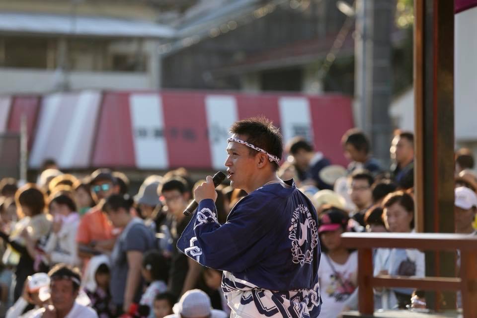 萩商工会議所青年部・藤田会長挨拶